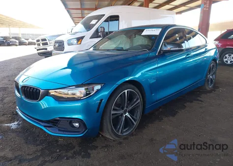 2018 BMW 430I Gran Coupe from USA, damaged, VIN WBA4J1C52JBG80811